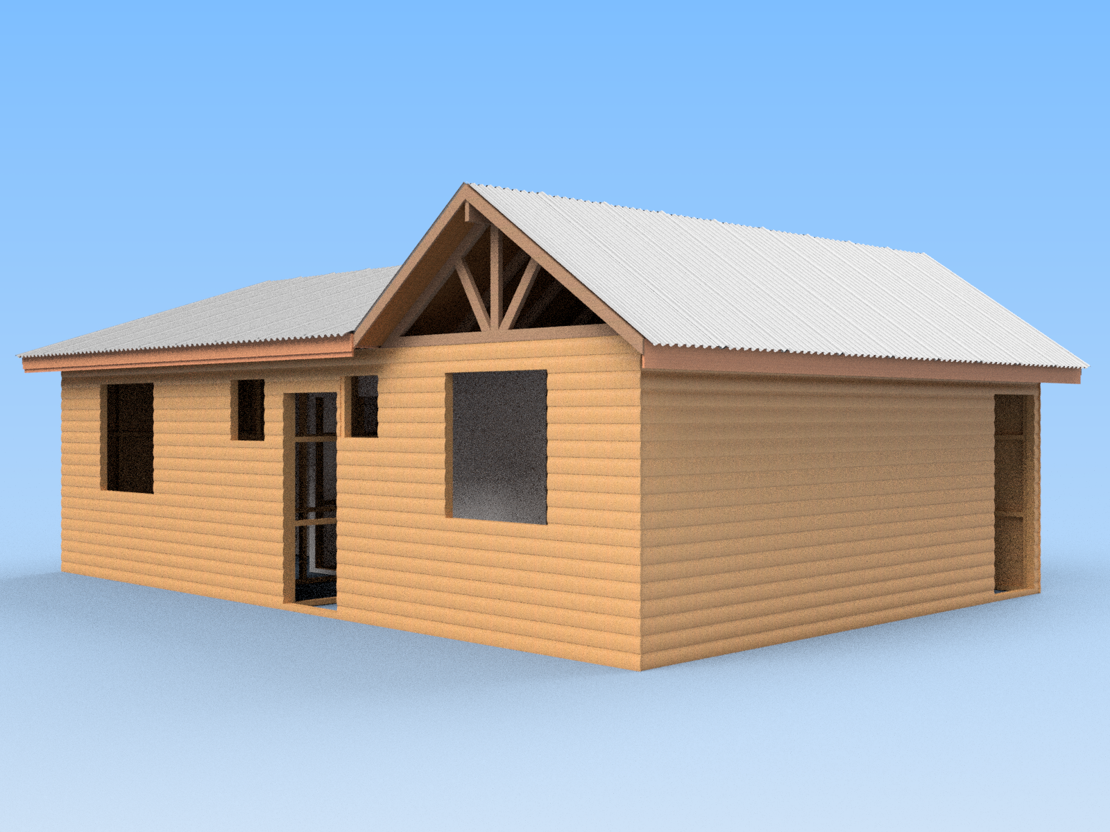 CASAS PREFABRICADAS KIT BASICO 54MTS2