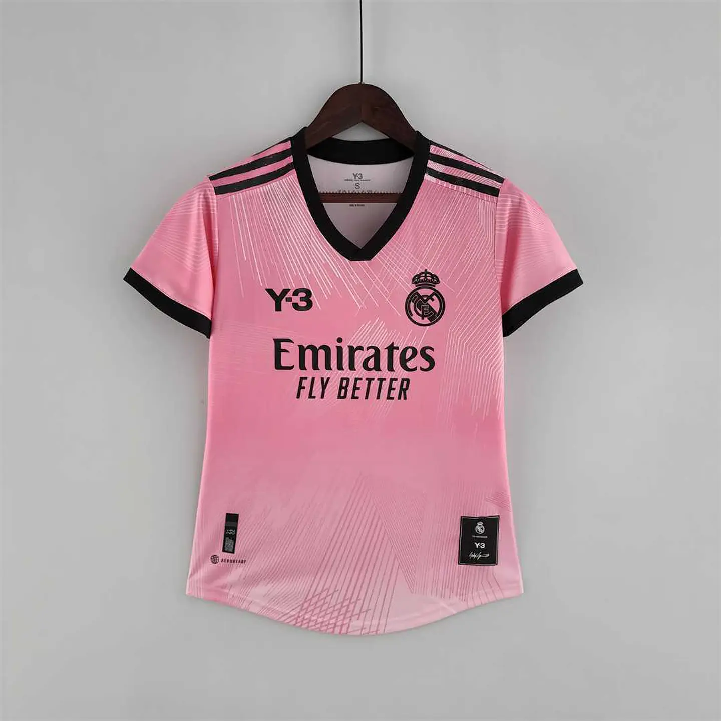 Senhora Real Madrid Y3 Edition pink woman 1