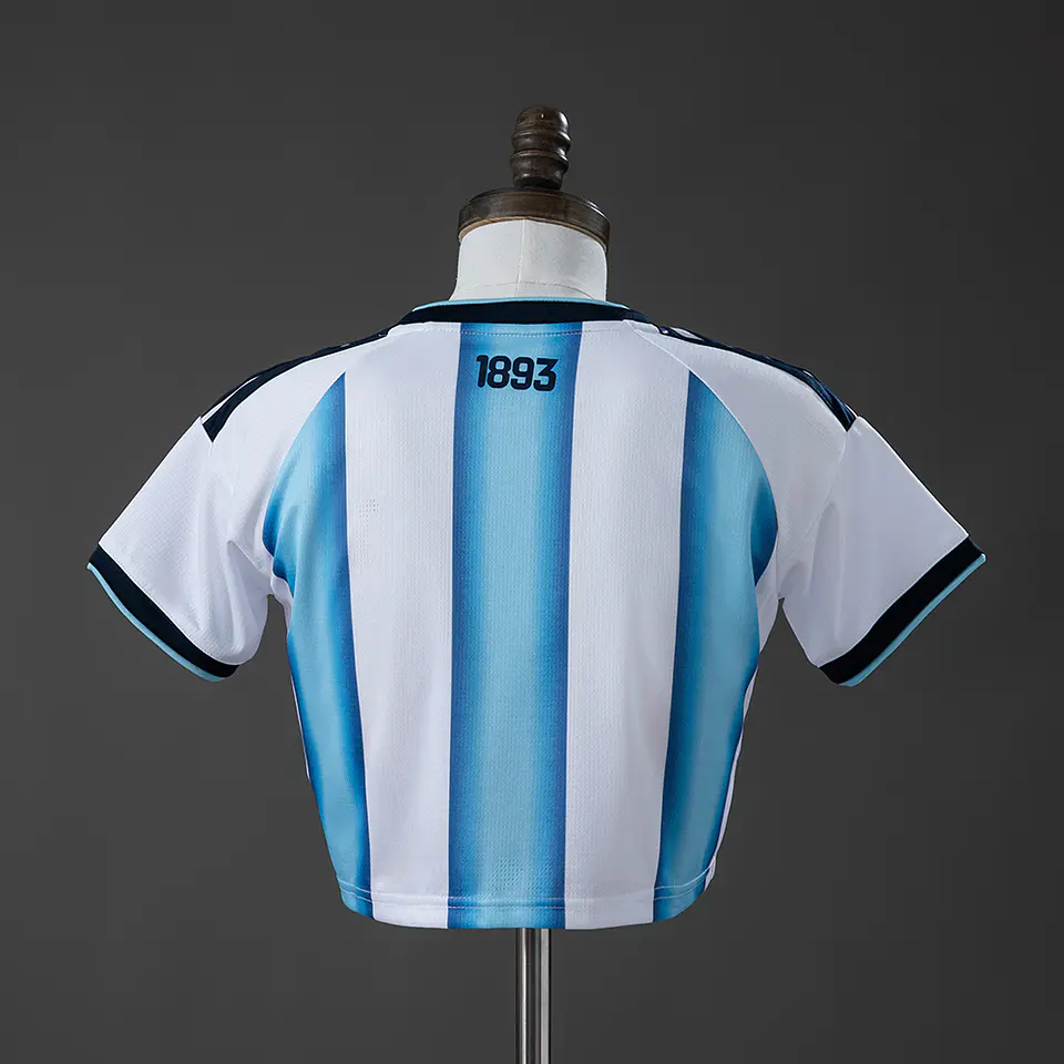 Argentina Principal Crop Top Senhora 26/27 2