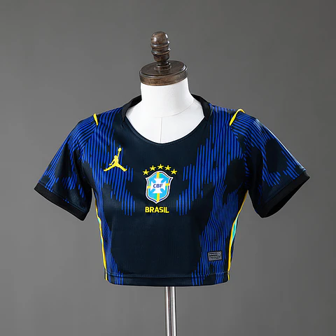 Brasil Crop Top Alternativo Senhora 2026