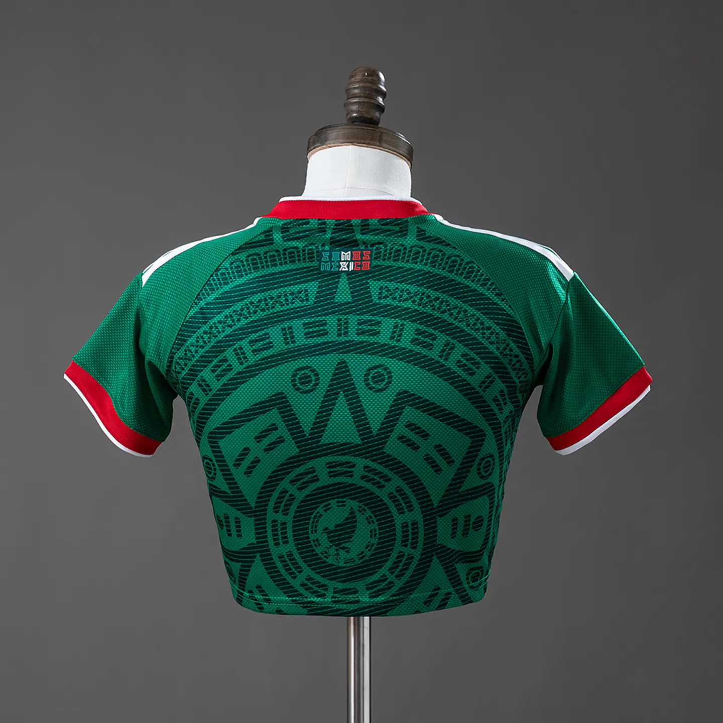México Crop Top Principal Senhora 2026 2