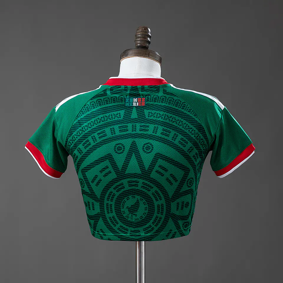 México Crop Top Principal Senhora 2026 2