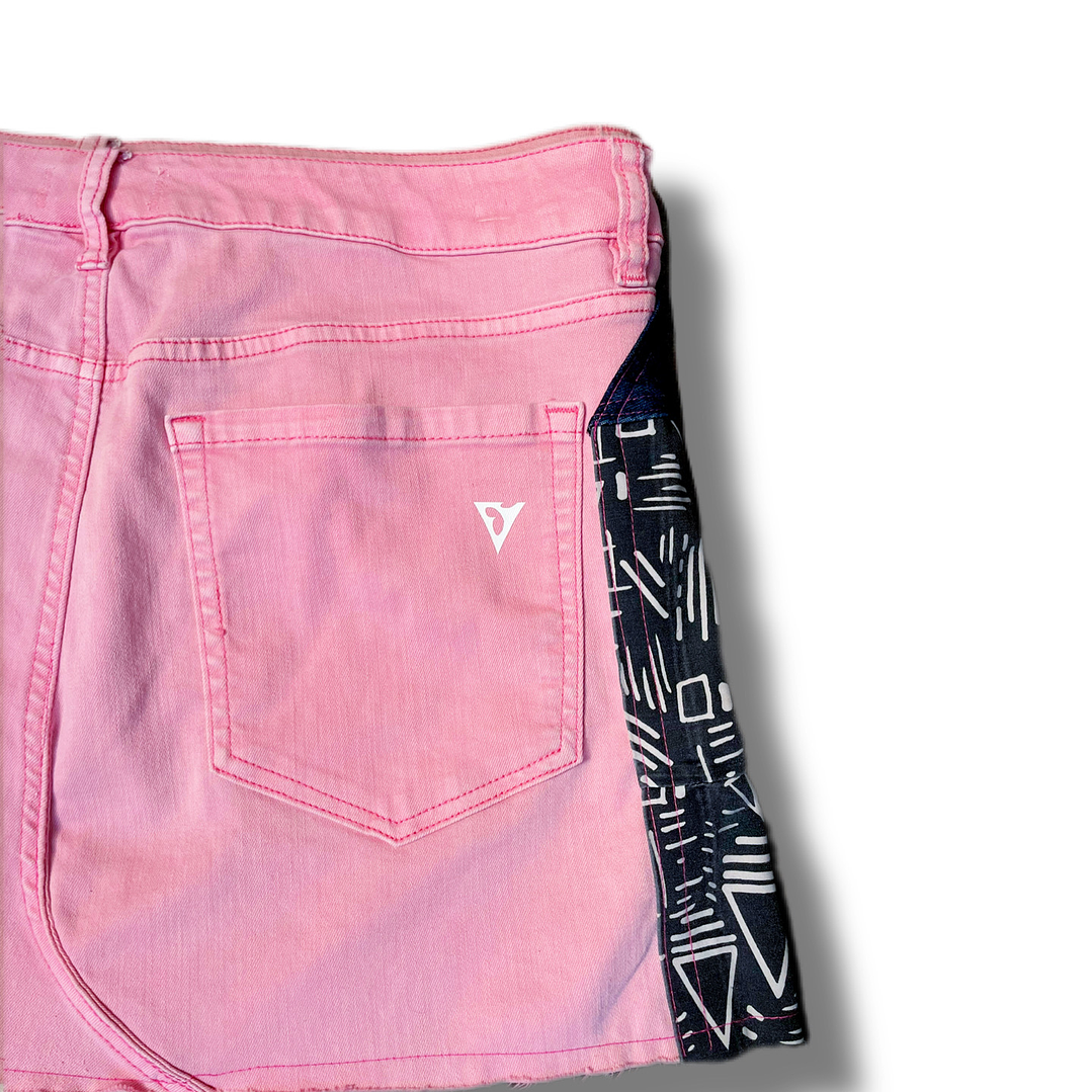 Falda cruzada pink L XL 3