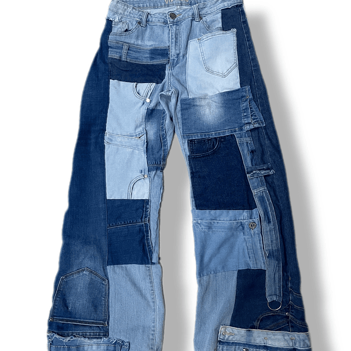 Pant Patchwork star 2