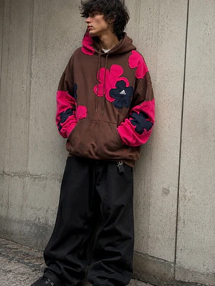 Hoodie flores 