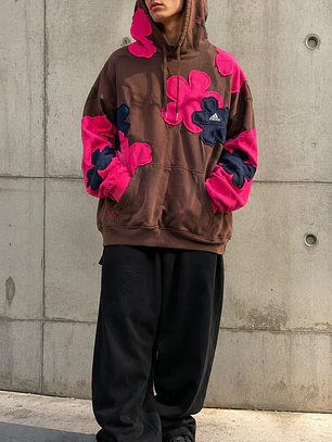 Hoodie flores 