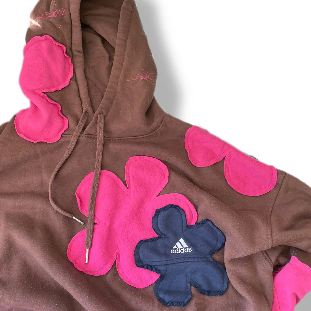 Hoodie flores  3
