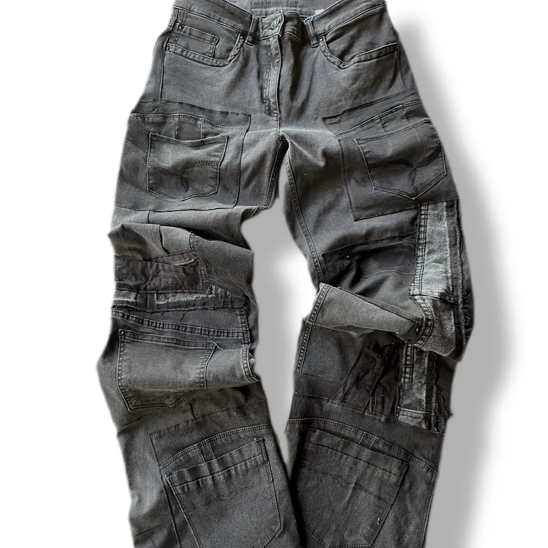 Pant negro patch 1