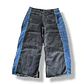 Pant bicolor tiro bajo  - Miniatura 3