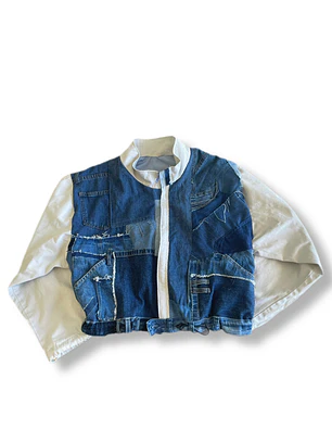 Chaqueta patchwork 