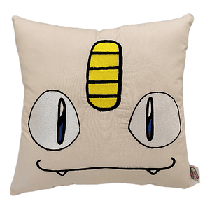Cojín Bordado Gato Amuleto | Meowth