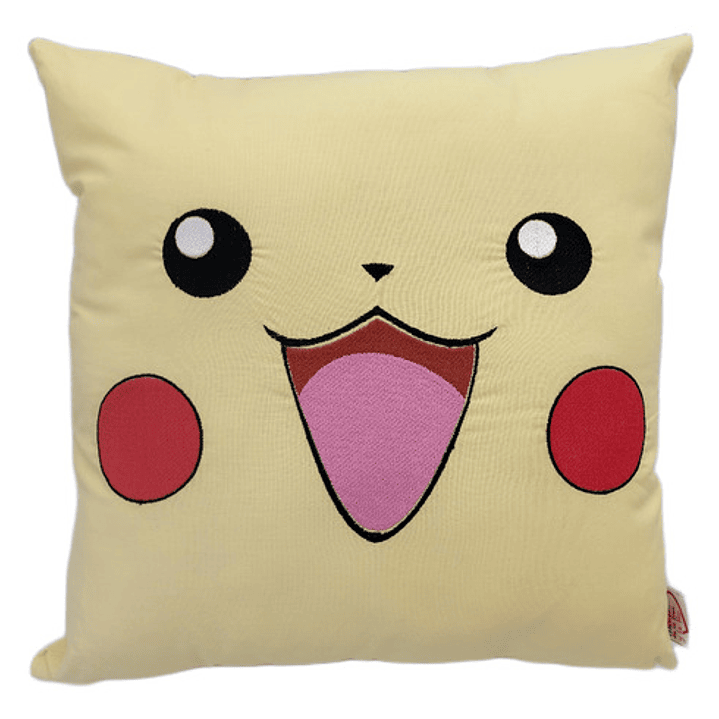 Cojín Bordado Ratón Eléctrico Kawaii | Pikachu 1