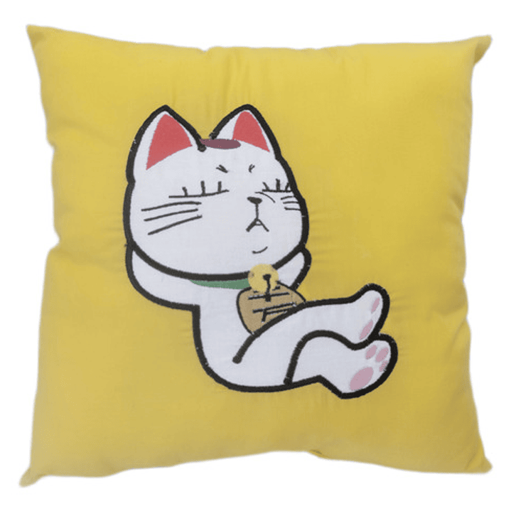 Cojín Bordado Gata Espiritual Zen | Turbo Abuela 1