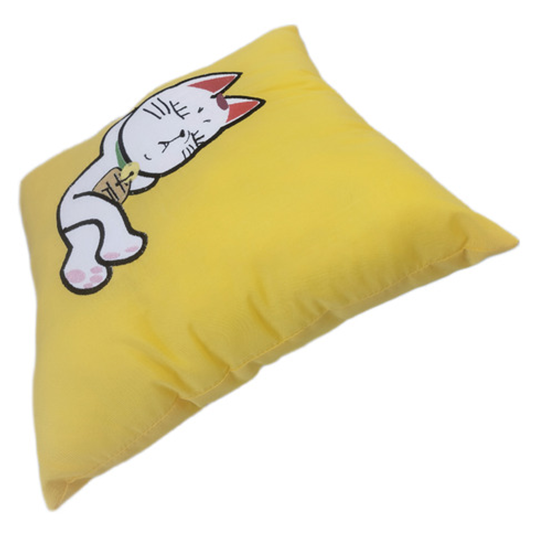 Cojín Bordado Gata Espiritual Zen | Turbo Abuela 3