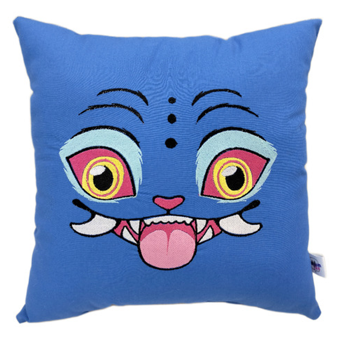 Cojín Bordado Tigre Guardián Inspirado En K-pop | Derpy 1