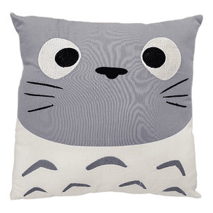 Cojín Bordado Espíritu del bosque | Totoro