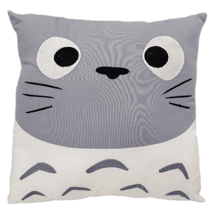 Cojín Bordado Espíritu del bosque | Totoro 1