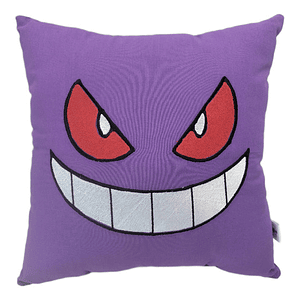 Cojín Bordado Fantasma Travieso | Gengar