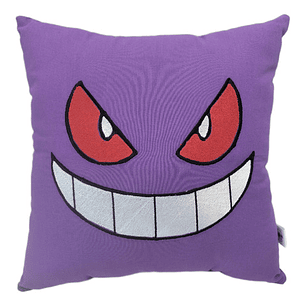 Cojín Bordado Fantasma Travieso | Gengar
