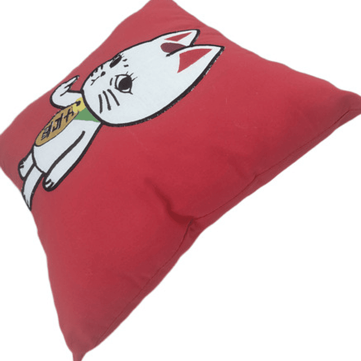 Cojín Bordado Gata Espiritual Rebelde | Turbo Abuela 3