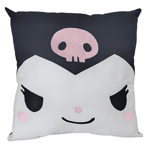 Cojín Bordado Conejita Rebelde | Kuromi