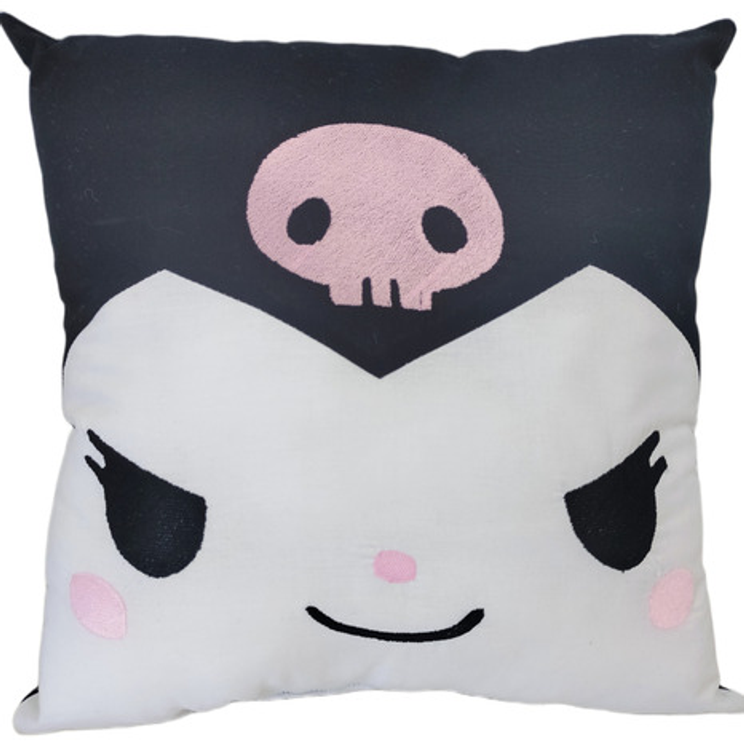 Cojín Bordado Conejita Rebelde | Kuromi 1
