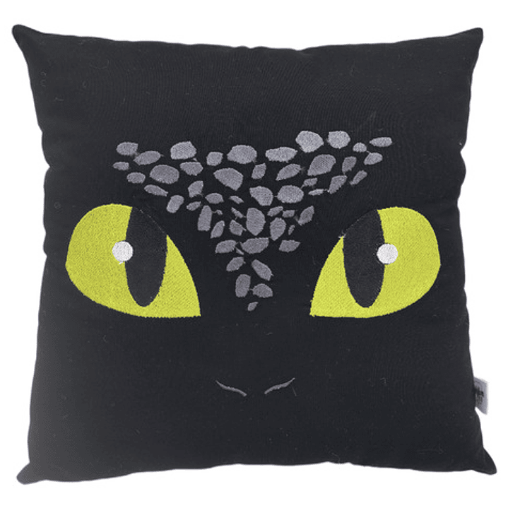 Cojín Bordado Chimuelo Furia Nocturna 1