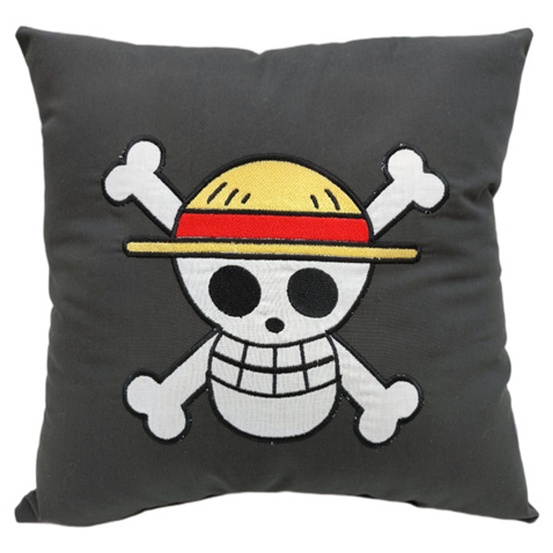Cojín Bordado Bandera Pirata | One Piece 1