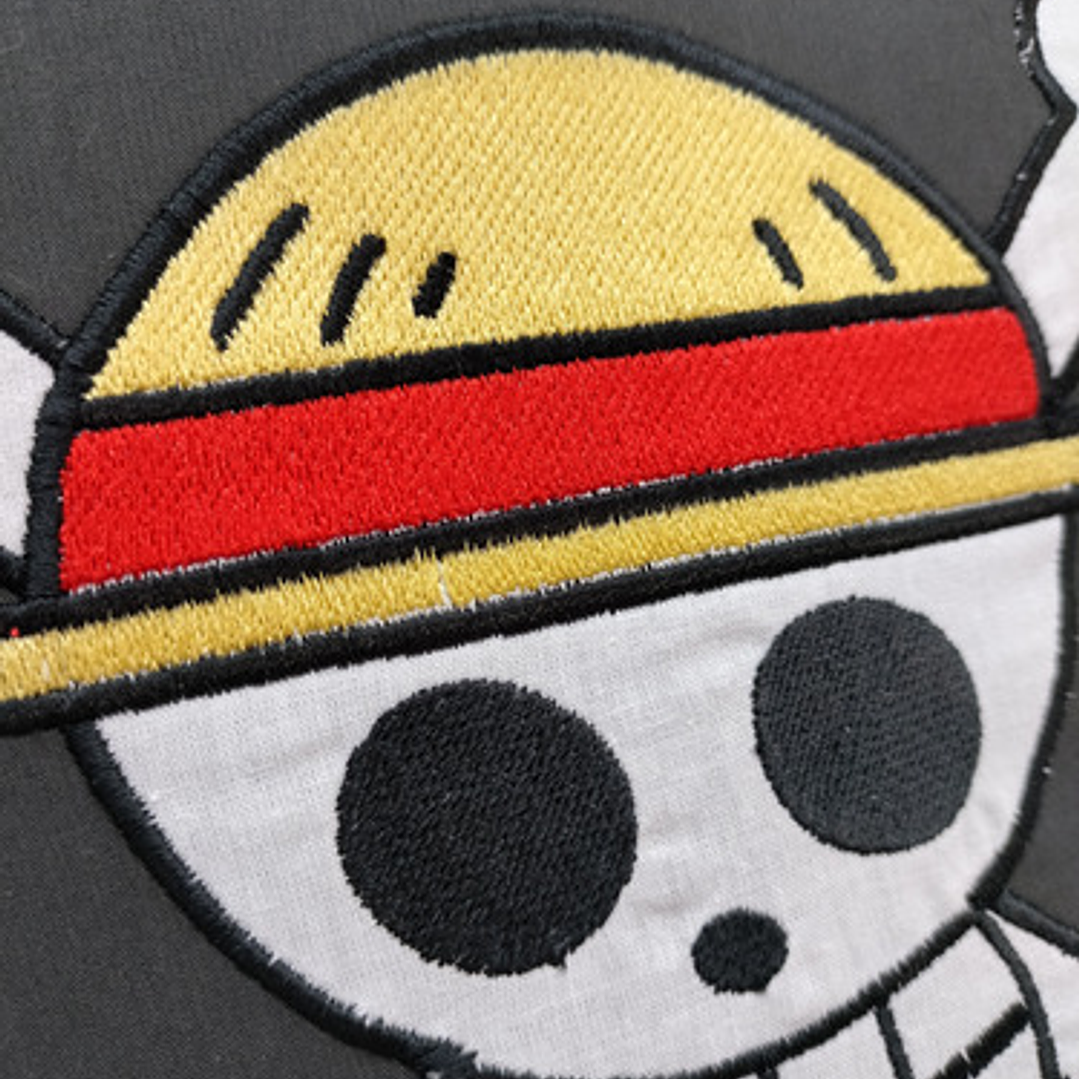 Cojín Bordado Bandera Pirata | One Piece 2