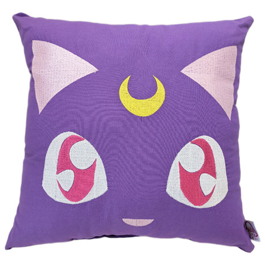 Cojín Bordado Gata Luna Inspirado en Anime | Sailor Moon 1