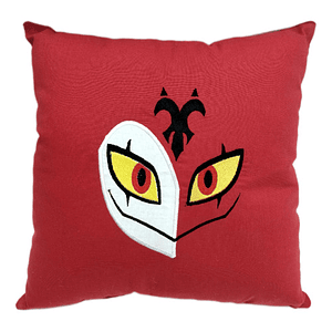 Cojín Bordado Blitzo | Helluva Boss