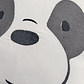 Cojín Bordado Oso Panda Kawaii Inspirado En Serie Animada - Miniatura 4