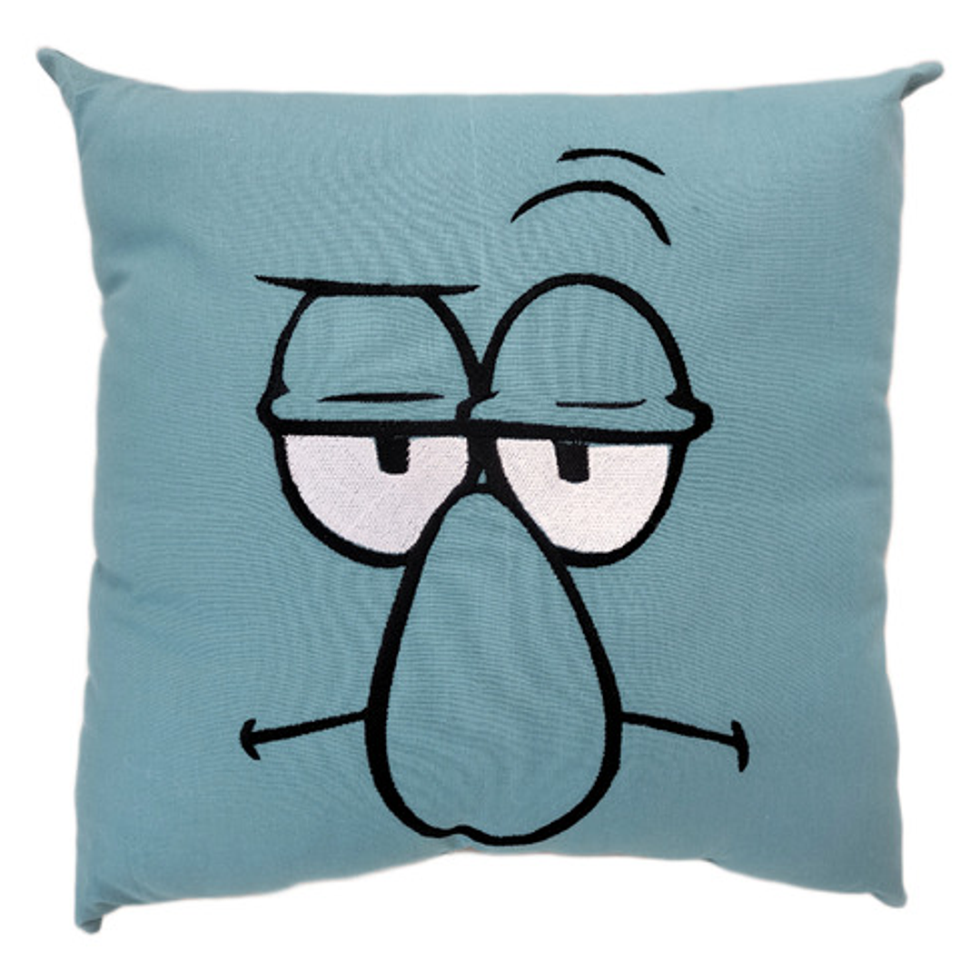 Cojín Bordado Calamardo Tentaculos 1