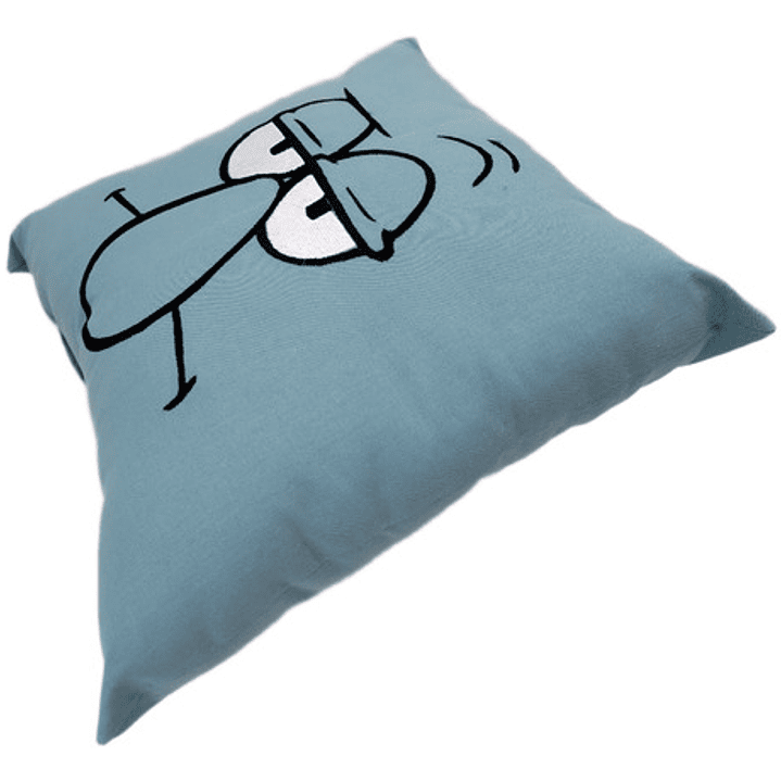 Cojín Bordado Calamardo Tentaculos 3