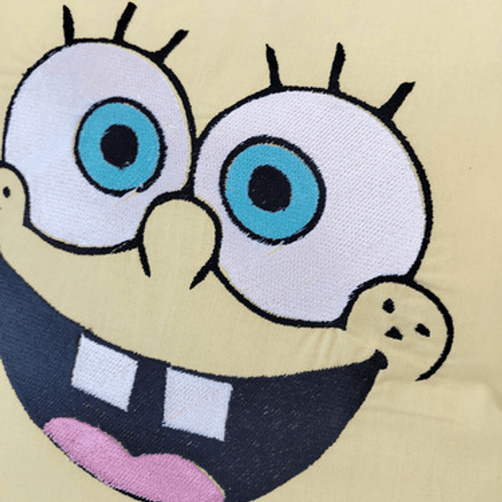 Cojín Bordado Bob Esponja 2