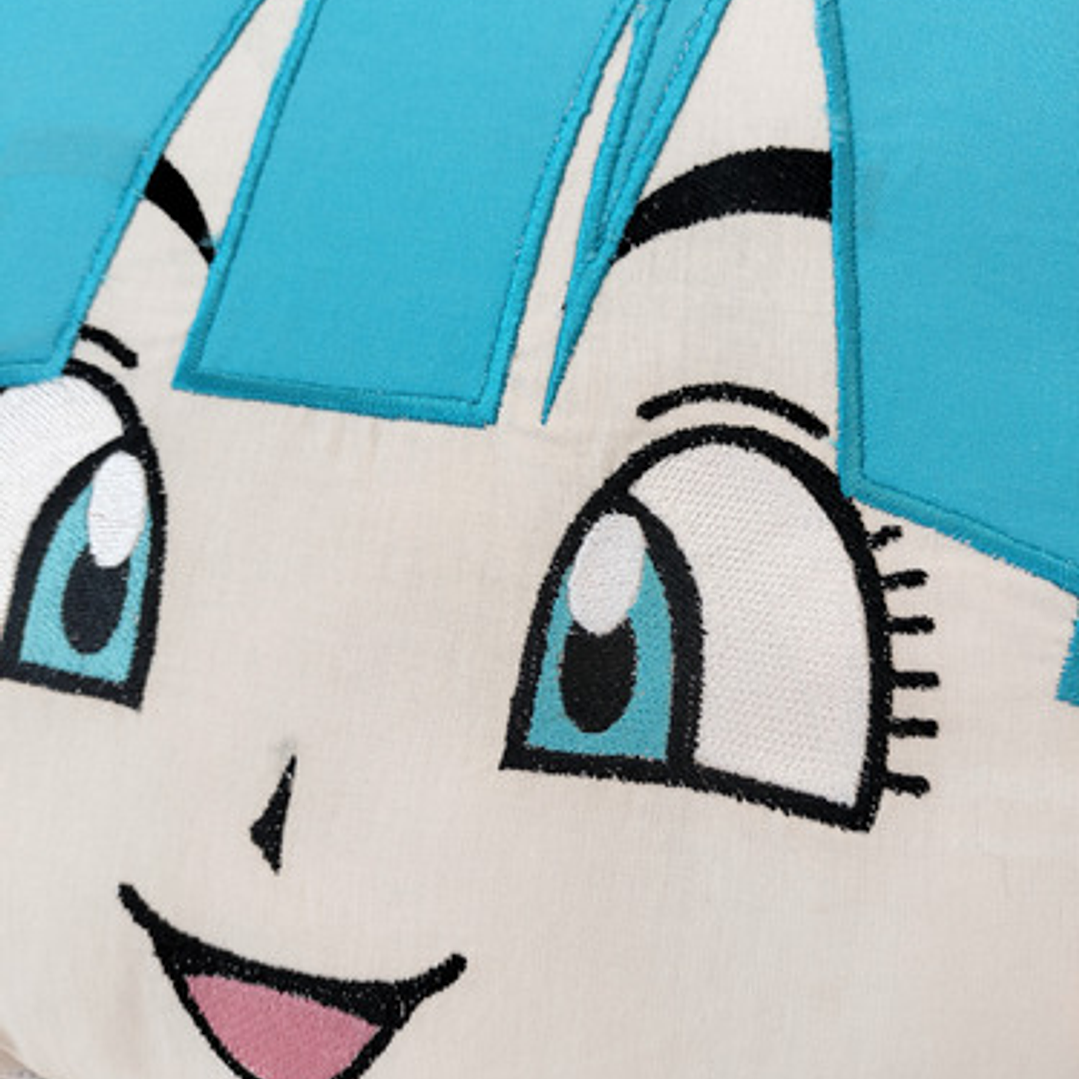 Cojín Bordado Bulma | DBZ 2