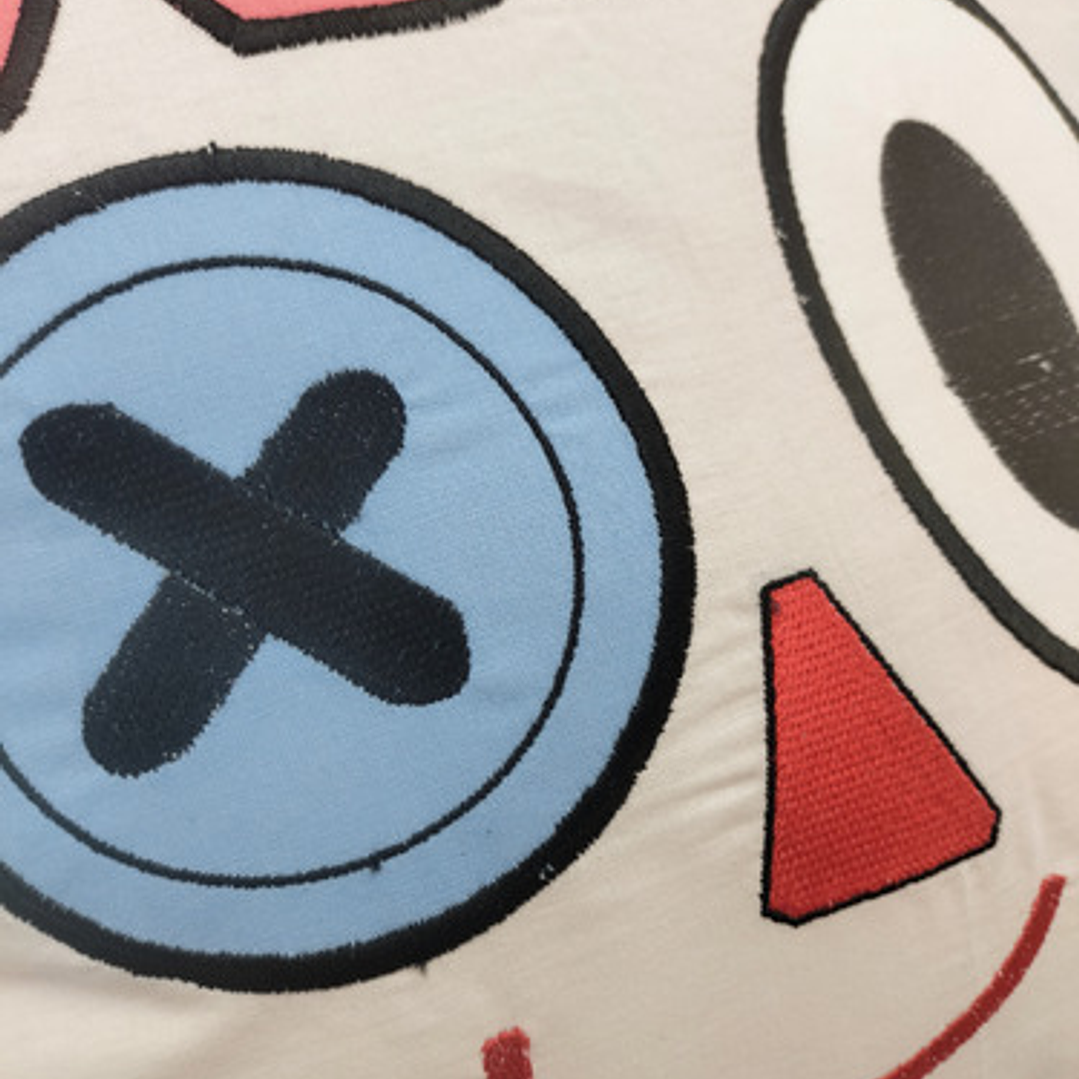 Cojín Bordado Ragatha | Digital Circus 2