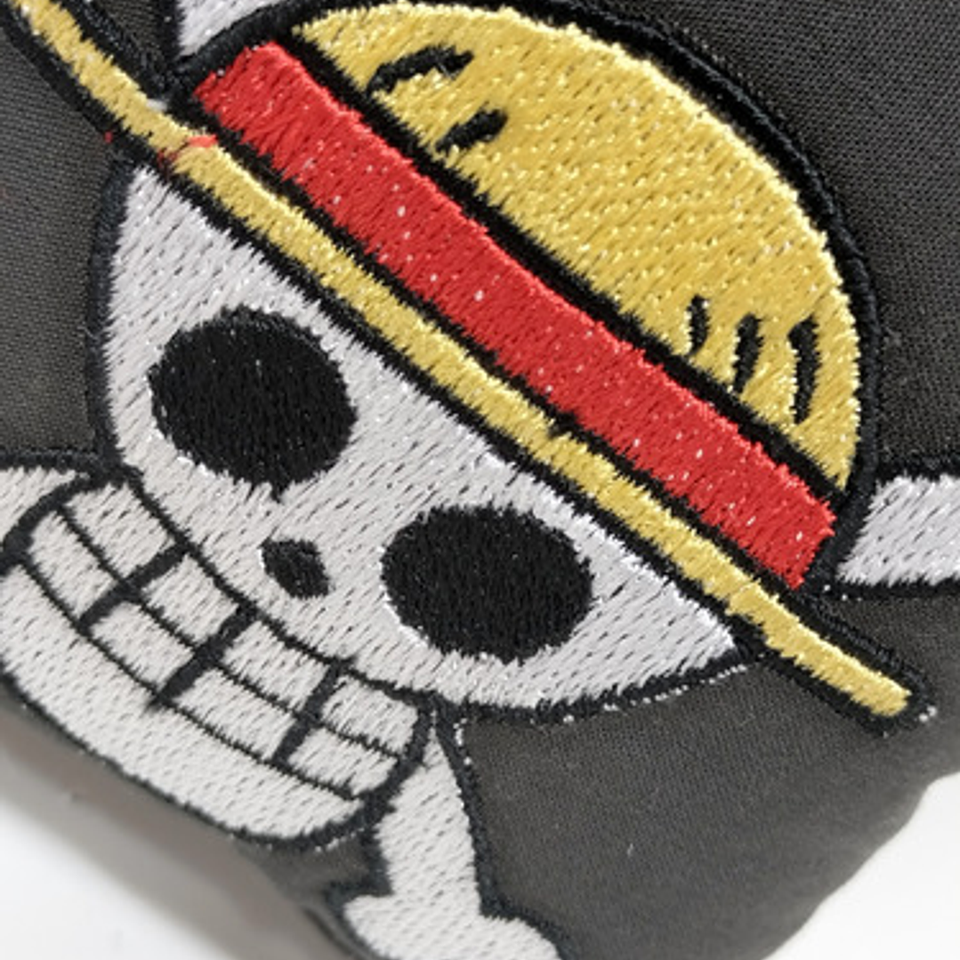 Llavero Mini-cojín Bordado: One Piece | Jolly Roger De Luffy 2
