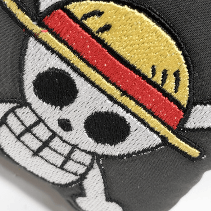Llavero Mini-cojín Bordado: One Piece | Jolly Roger De Luffy 2