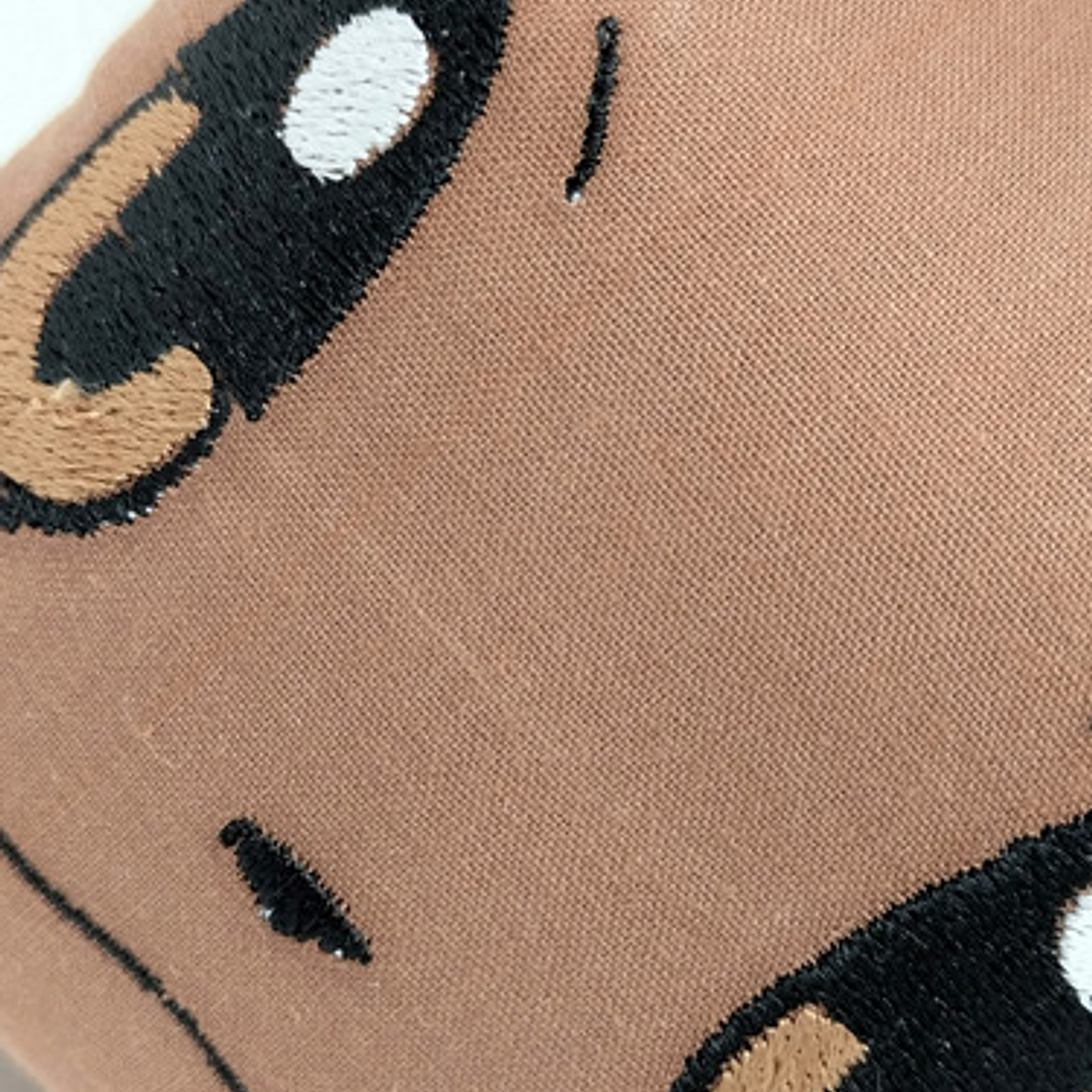 Llavero Mini-cojín Bordado: Eevee 2