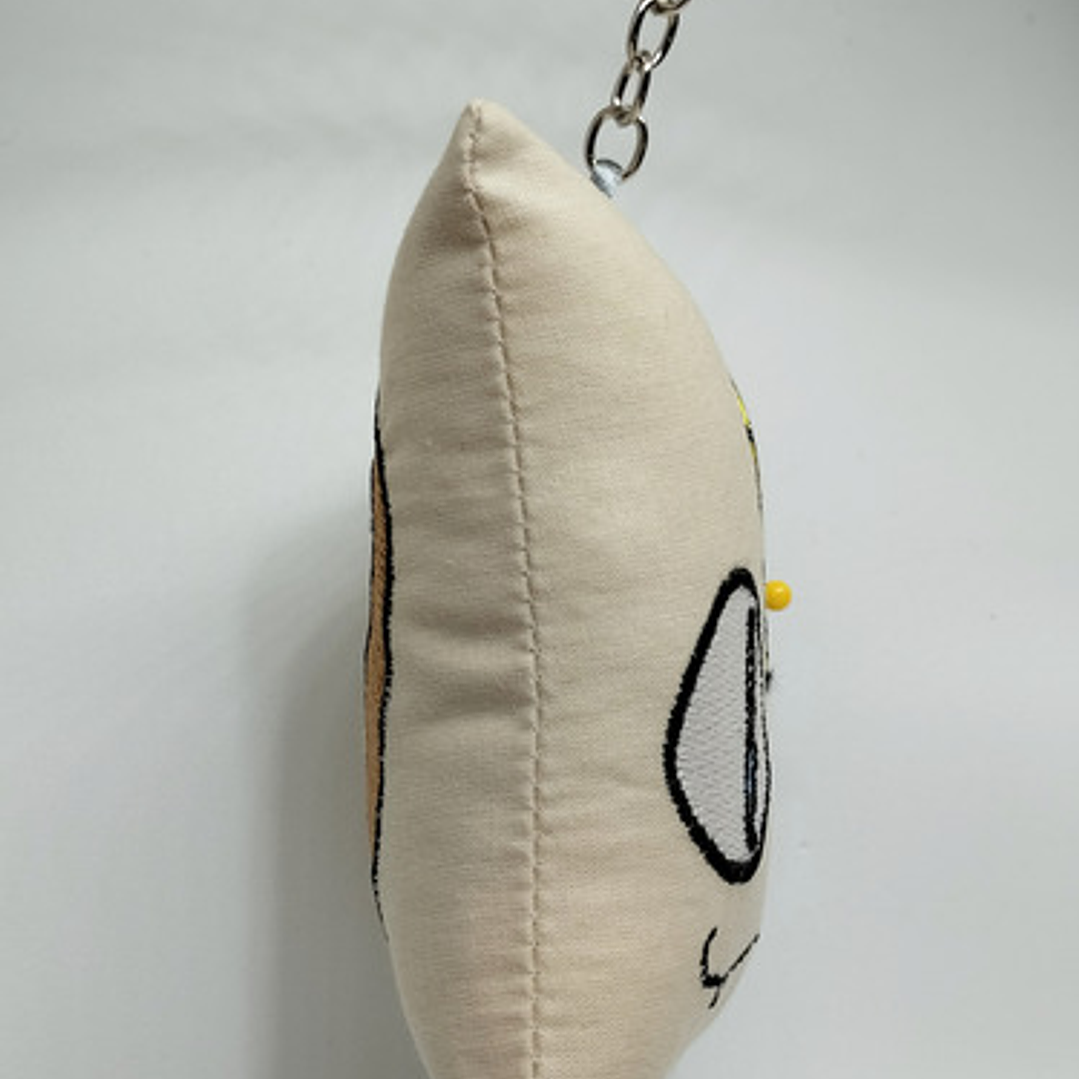 Llavero Mini-cojín Bordado: Meowth | Pokémon 4