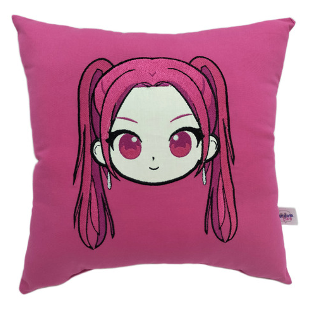 Cojín Bordado: Mira | K-pop Demon Hunter / K-pop Huntrix 1