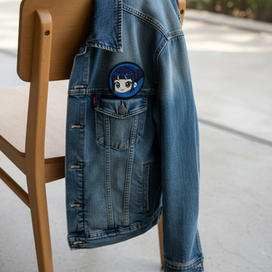 Parche Bordado Zoey K-pop Huntrix Termoadhesivo Ropa Anime 2