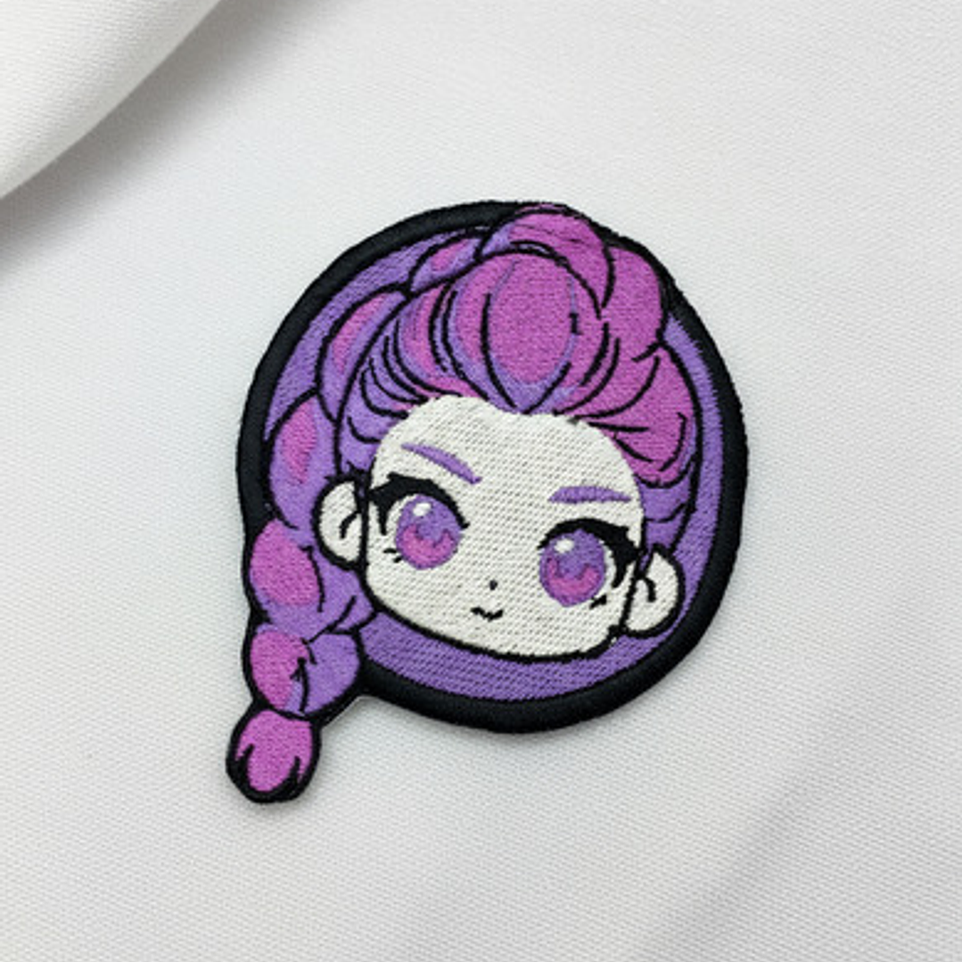 Parche Bordado Rumi K-pop Huntrix Termoadhesivo Ropa Anime 1