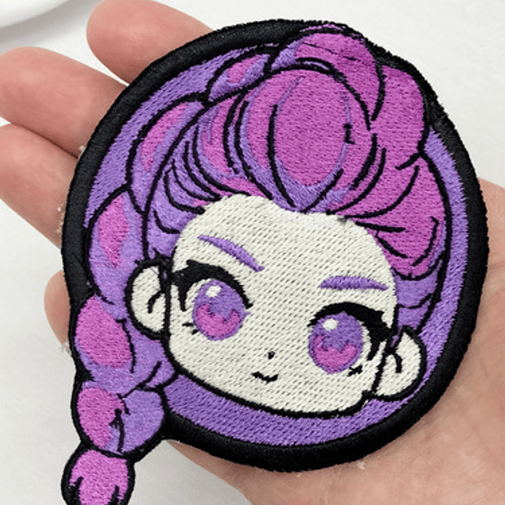 Parche Bordado Rumi K-pop Huntrix Termoadhesivo Ropa Anime 5