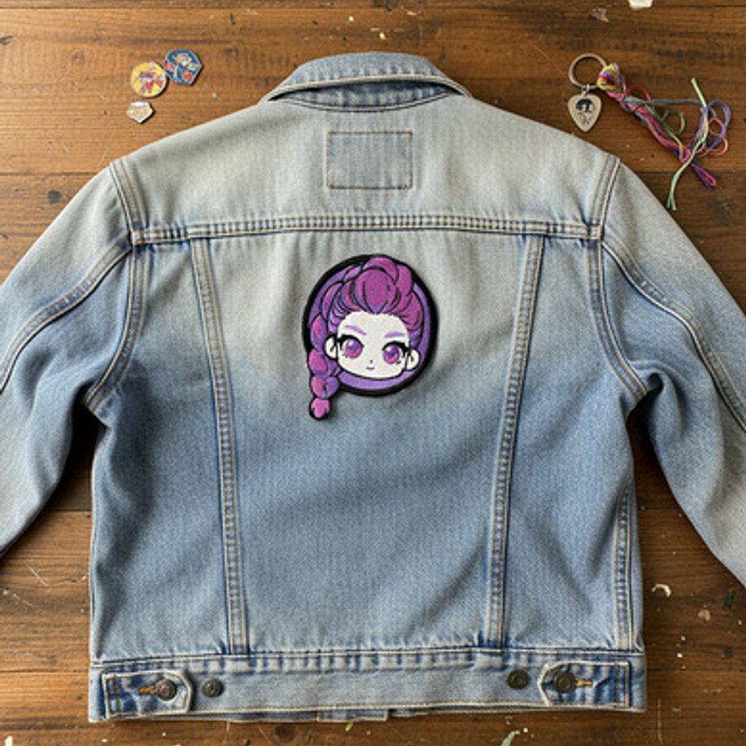 Parche Bordado Rumi K-pop Huntrix Termoadhesivo Ropa Anime 6