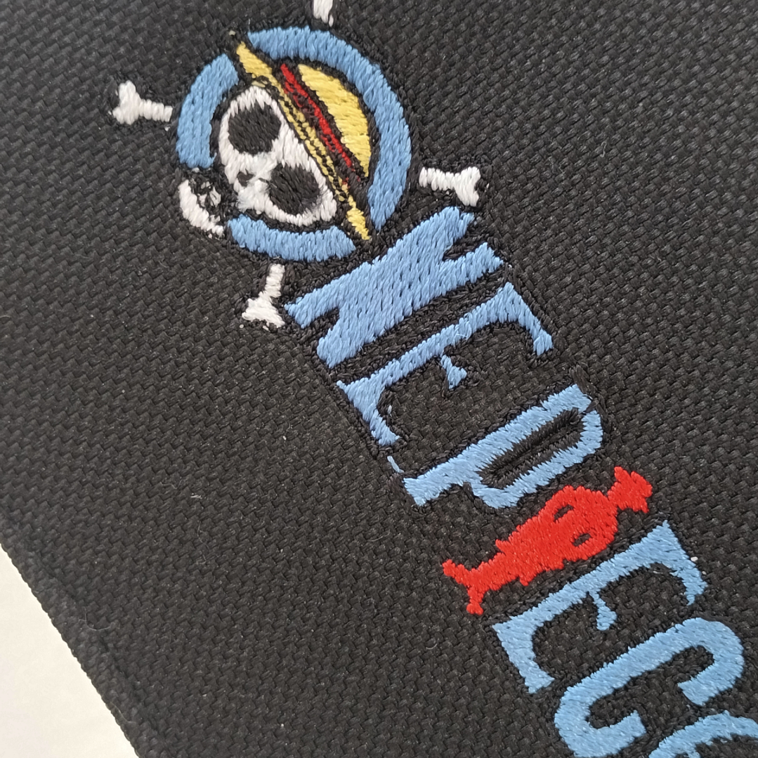 Billetera Bordada One Piece - Diseño Jolly Roger & Logo | Piratas del Sombrero de Paja 10