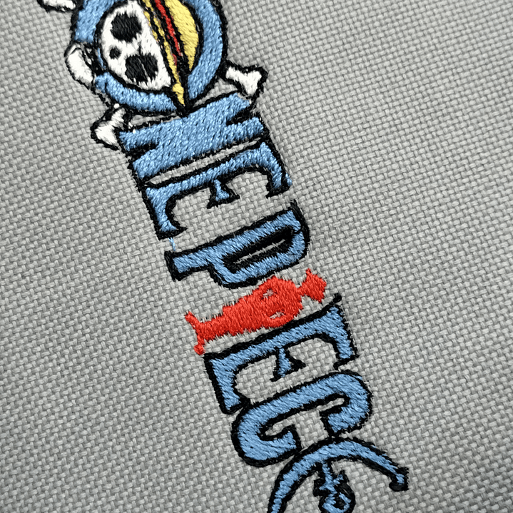Billetera Bordada One Piece - Diseño Jolly Roger & Logo | Piratas del Sombrero de Paja 11