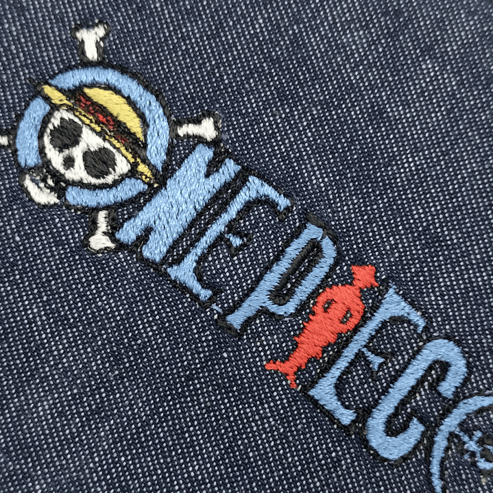 Billetera Bordada One Piece - Diseño Jolly Roger & Logo | Piratas del Sombrero de Paja 12