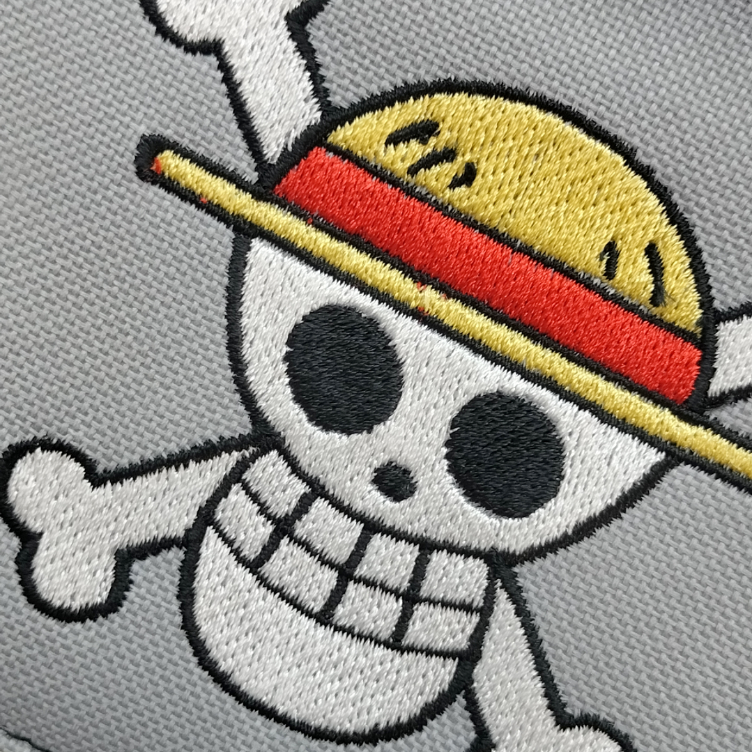 Billetera Bordada One Piece - Diseño Jolly Roger & Logo | Piratas del Sombrero de Paja 14
